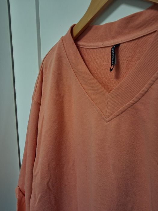 Moodo koralowa bluza damska S
