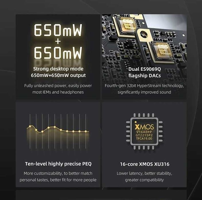 ‼️ FiiO KA17 (black) – это ЦАП DAC dongle усилитель для наушников