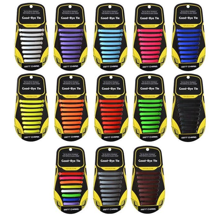 Силиконовые шнурки КАЧЕСТВО антишнурки силіконові резинові