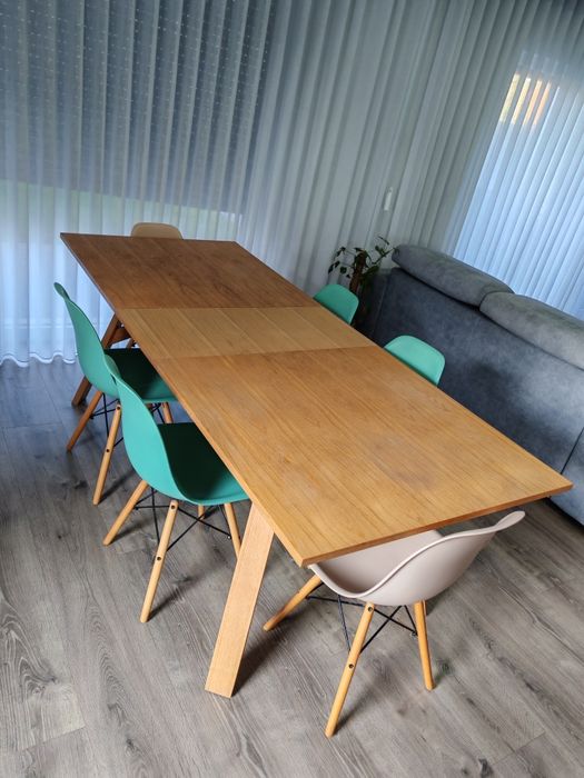 Mesa extensível 1.80x0.90+0,40 de extensão