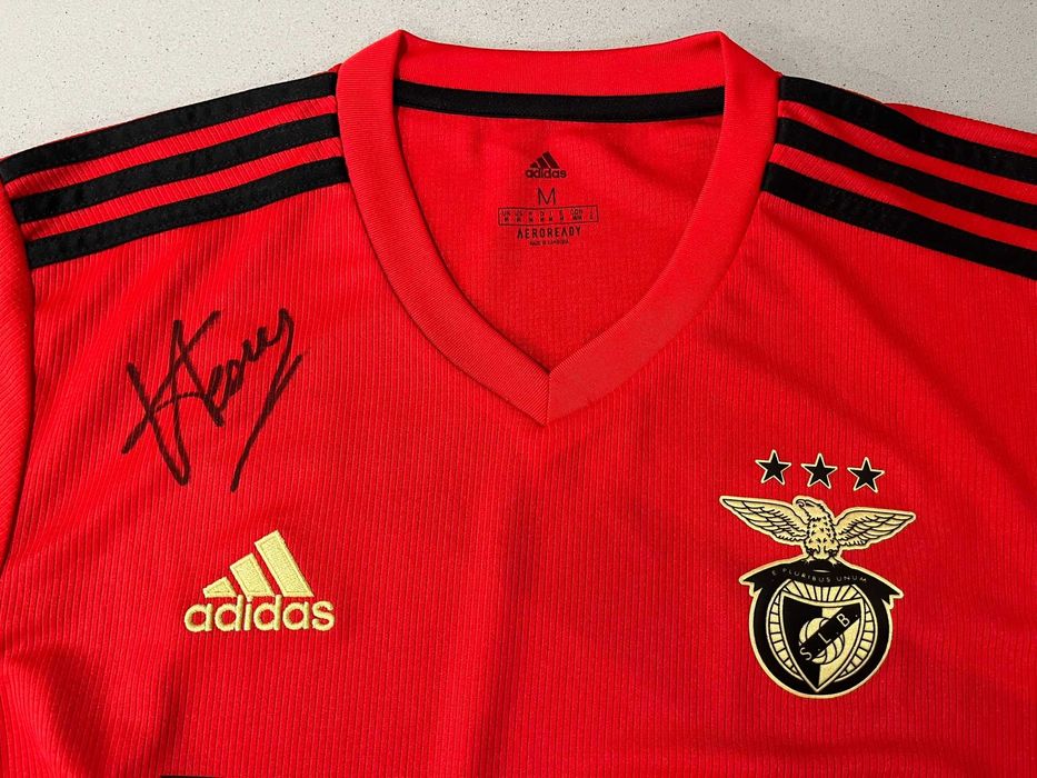 Camisola SL Benfica Autografada Jorge Jesus