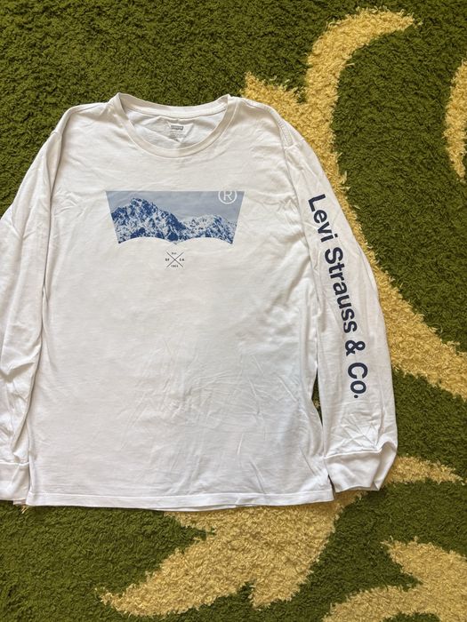 Лонгслів Levis білий розмір: м