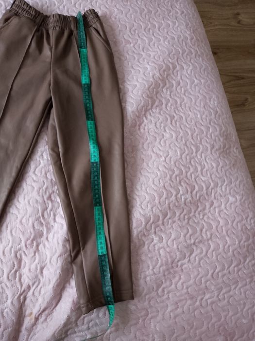 Штани шкіряні для дівчинки, 128