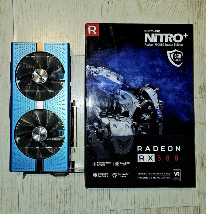 Radeon Rx580 sapphire Nitro Plus SE 8GB