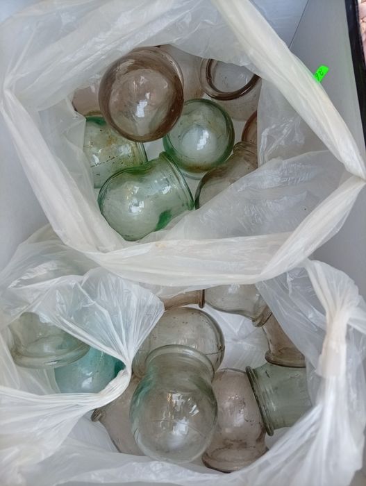 Банки для масажа ,стекляні