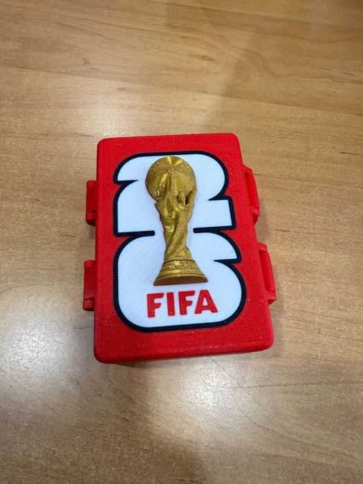 Caixa para cromos do mundial