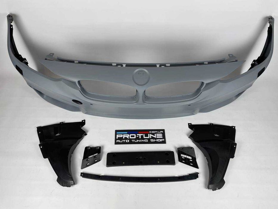 Передний бампер М3 BMW 3 series F30 F31 m3 look