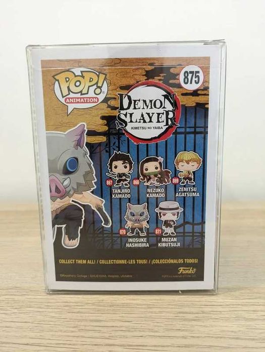 Funko Pop Inosuke Hashibira 875 Flocked Special Edition