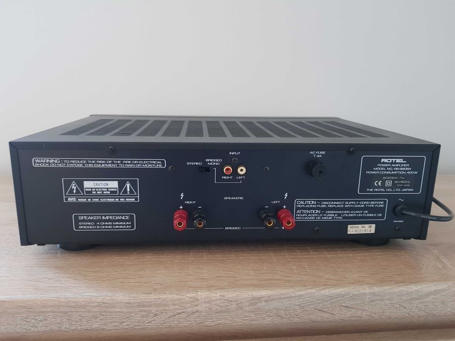 Rotel RB-980BX końcówka mocy - rarytas!