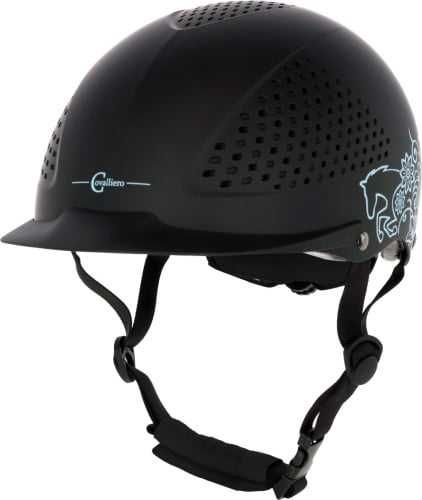 Kask jeździecki Beauty 2.0, czarny, 48-51 cm  lub 52-54 cm Covalliero