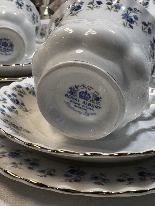 Royal Albert 6 персон, Memory lane, роял Альберт, англійський чайний