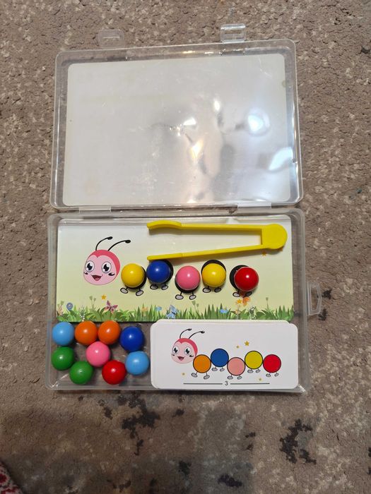 Монтессори Монтесорі іграшка Гусінь молоток рибалка