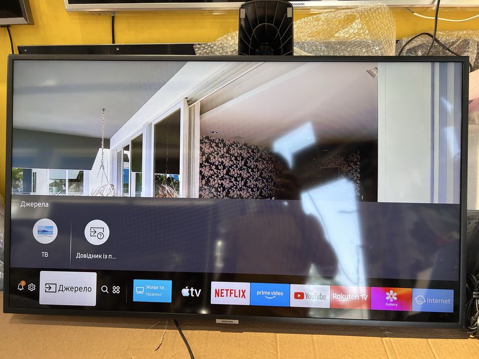 Уцінка 50% Samsung 4K 40” телевізор UE40NU7100UXUA
