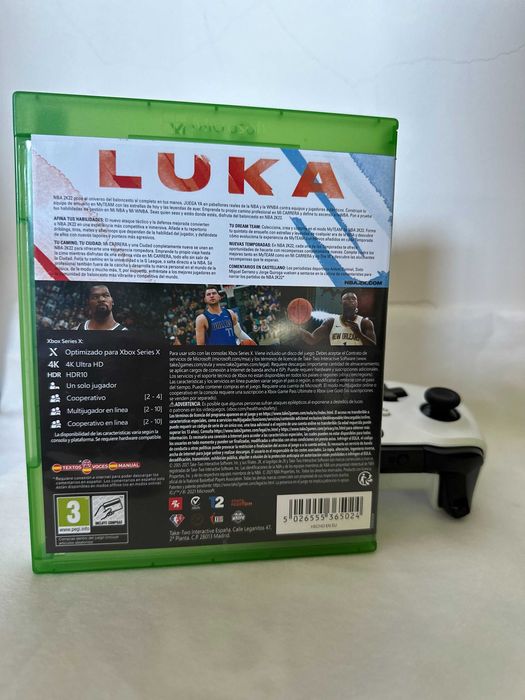 Jogo XBOX One X [ FIFA22 ] [NBA2K22]