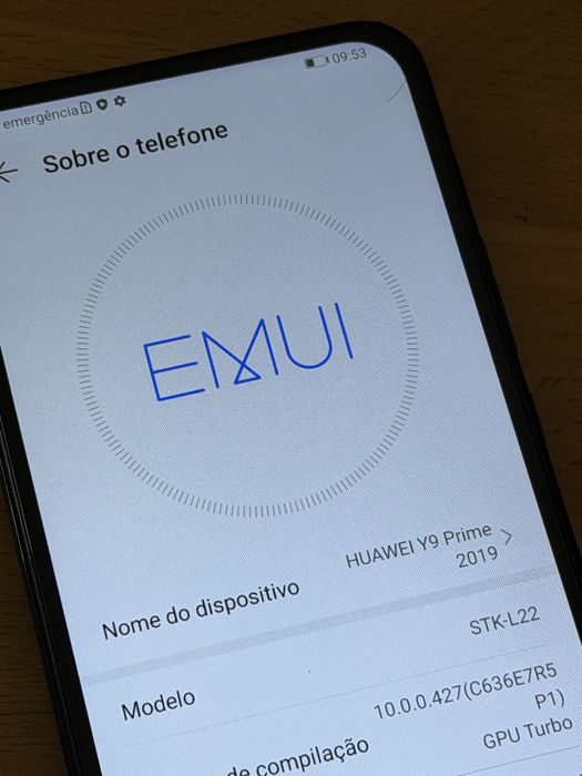 Huawei y9 prime 128gb com camera frontal pop up automatica