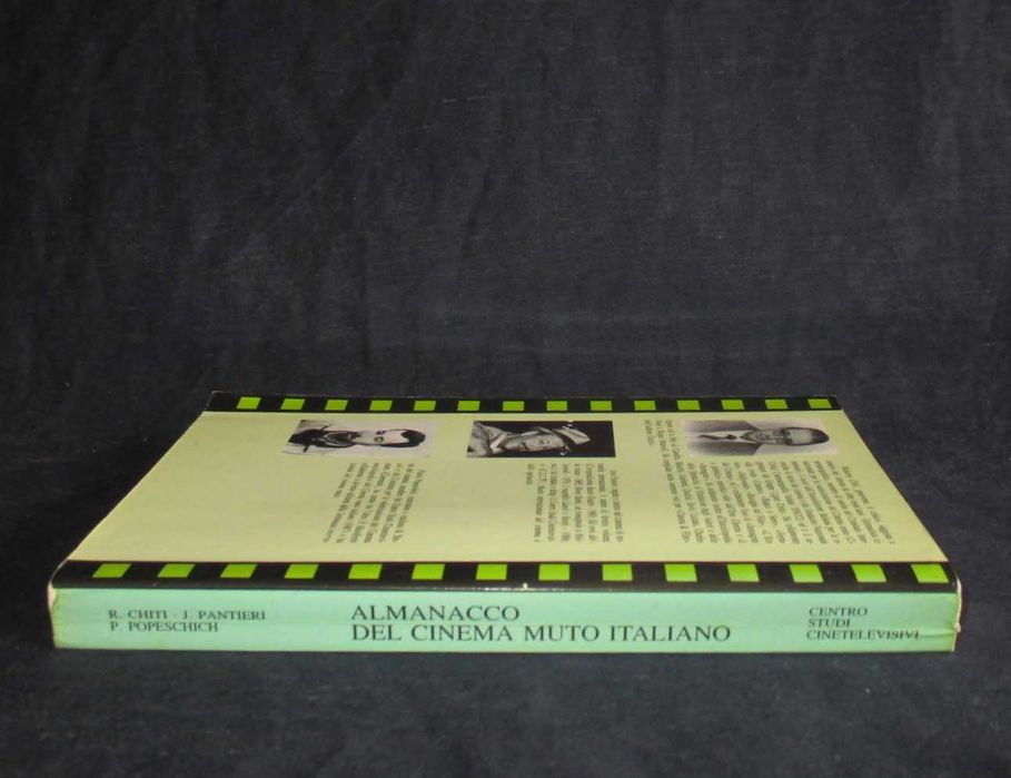 Livro Almanacco Del Cinema Muto Italiano Chiti Pantieri Popeschich