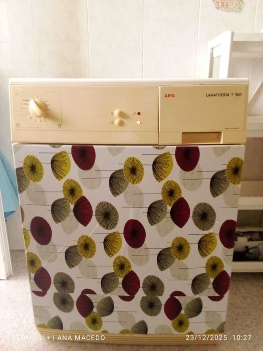 Maquina secar roupa com gaveta