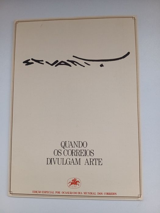 Stuart Carvalhais Varinas Lisboa – Edição CTT 1988 – Pasta Completa