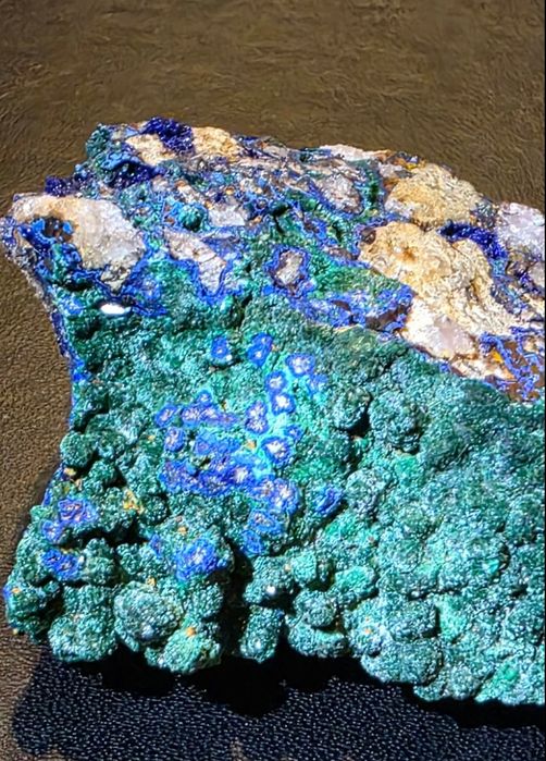 Mineral_Azurite com malaquite