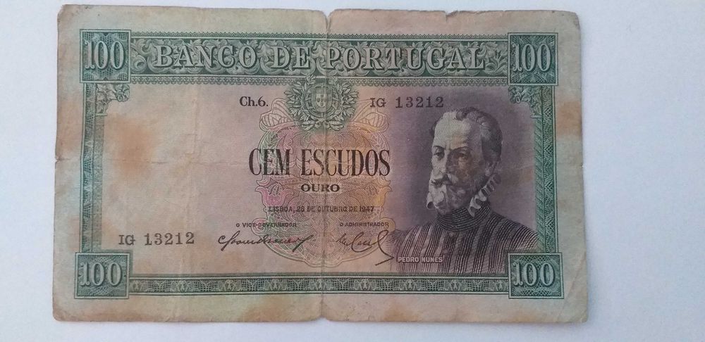 Notas de Escudos Colecionadores a partir de