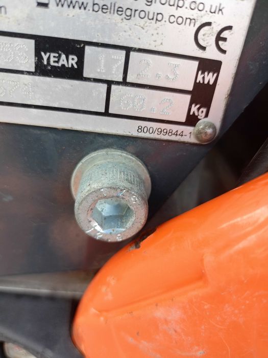 Kamien ziemia kruszywo Belle nie WACKER ubijarka zageszczarka