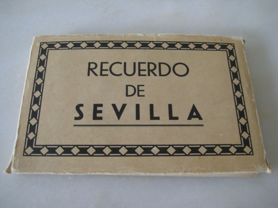 20 Postais preto e branco Sevilha, anos 1960