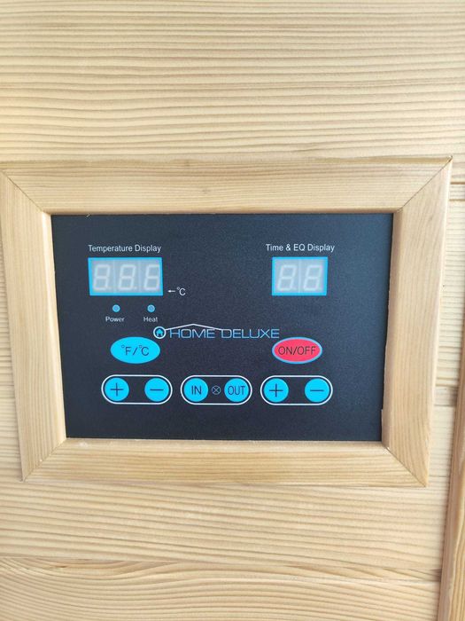 Sauna INFRARED promienniki podczerwień full spectrum światło czerwone