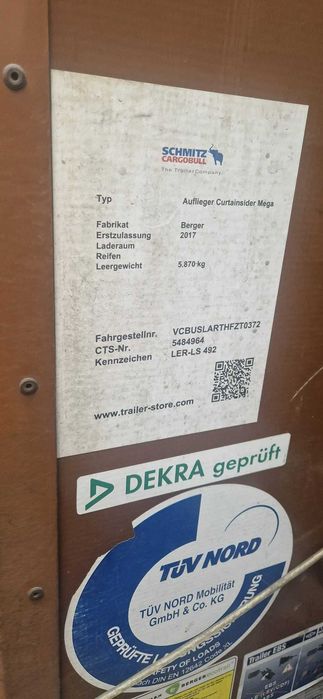 Naczepa Berger Coil Coilmulda 2017rok