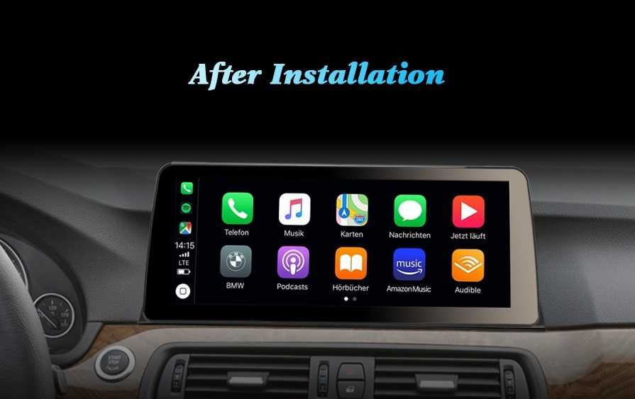 Auto-rádio 12.3" android 14 para BMW F10 F11 Serie 5 2010 a 2016