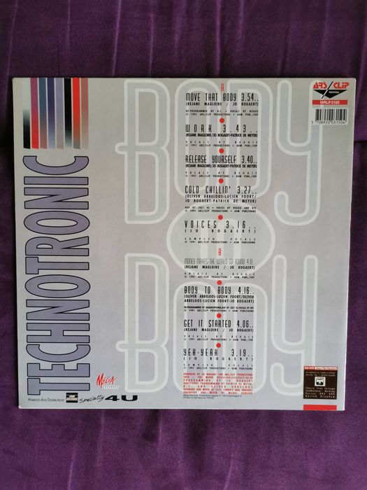 Technotronic - Body To Body