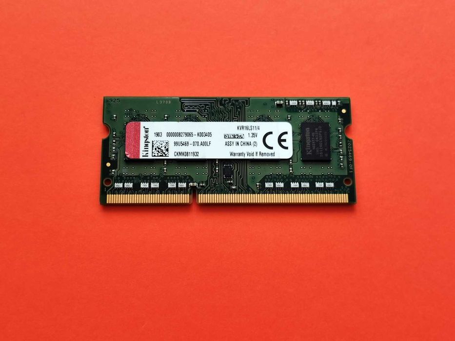DDR3 4GB KingSton 12800 L