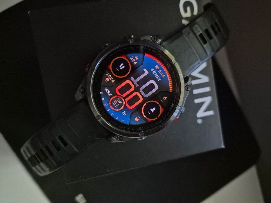 Garmin Fenix 8 47mm AMOLED Premium Multisport – Używany, Stan Bardzo Dobry