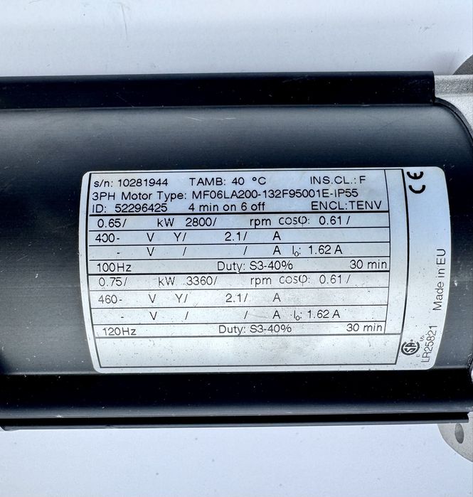 Silnik jazdy suwnicy SWF 3PH MF06LA200-132F95001E-IP55