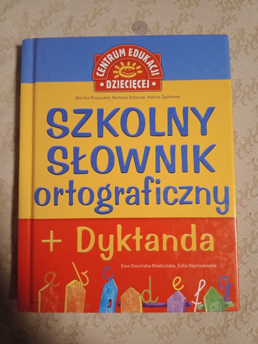 Szkolny słownik ortograficzny dyktanda