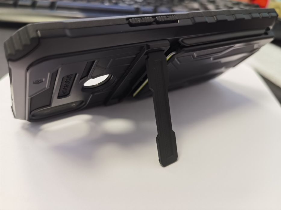 Capa nova para telemóvel Samsung A10S c/ suporte para cartões credito.