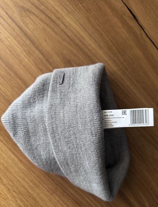 4F czapka zimowa beanie uniseks one size szara NOWA bez metek