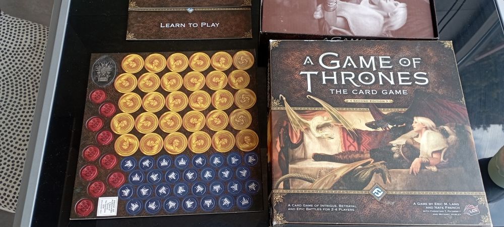 Jogo de cartas " Game of Thrones the Card Game Second Edition "