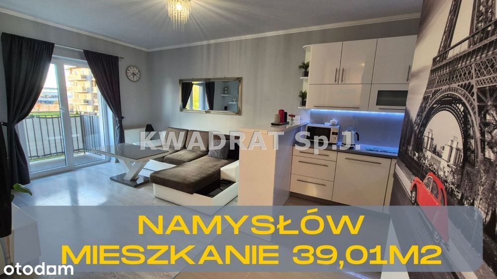 Dwupokojowe mieszkanie pow. 39,01m2 - Namysłów