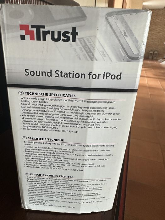 Estaçao de som para ipod Sound station to ipod