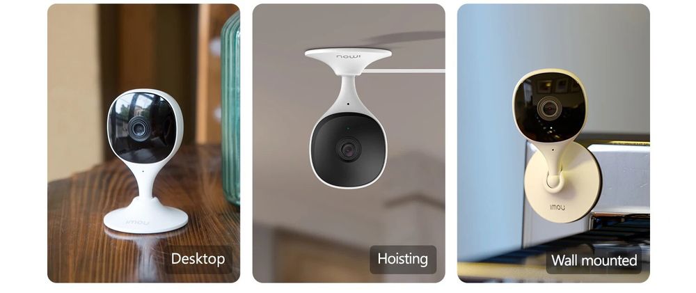 Imou Cue 2E 2/3Mp,  2.8 мм двусторонній голосовий,  IPC-C32SP WiFi