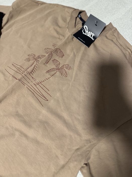 Футболка фирмы staff, мужская оверсайз