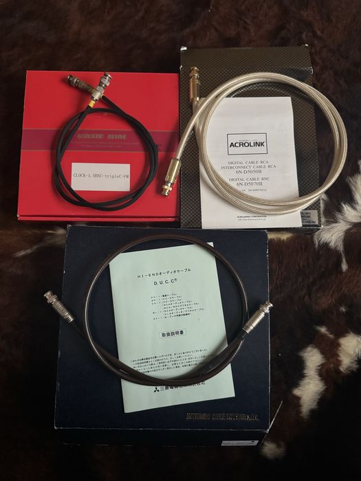 Цифровой коаксиальный BNC кабель ACROLINK/Mitsubishi/Acoustic Revive