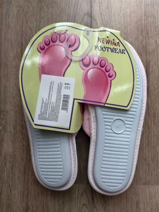 Тапочки домашні жіночі рожеві Newina 41 p