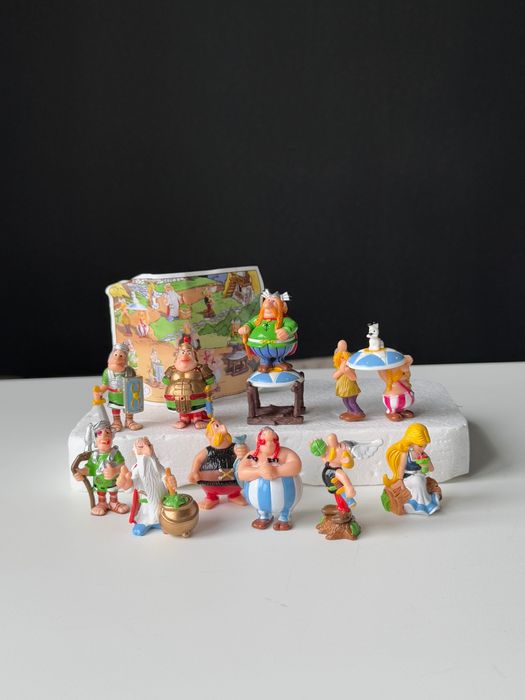 Figurki kinder Asterix i Obelix