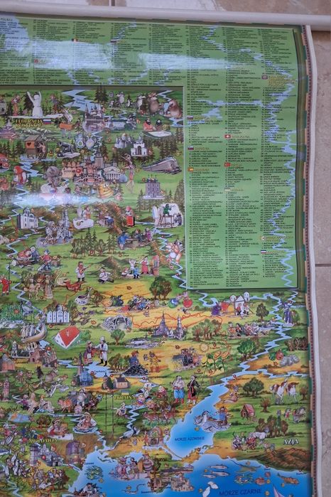 Mapa ścienna Europa Mapa dla dzieci

Map