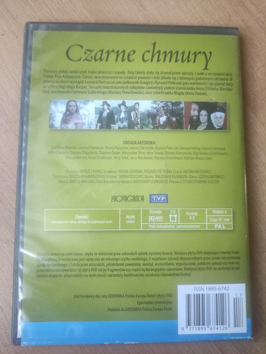 Płyta DVD,, Czarne chmury " 3/5