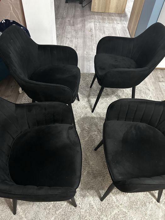 Zestaw 4 szt krzesła do jadalni