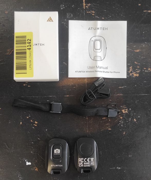 Atumtek pilot zdalny do aparatu dla iPhone i smartfonów z Androidem