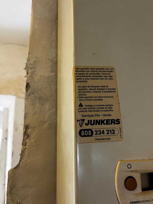 Esquentador Ventilado JUNKERS WRD Inteligente