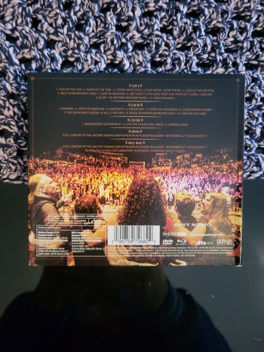 Sons of Apollo – Live Plovdiv Psychotic Symphony (3CD + DVD + Blu-ray)